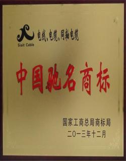 中國馳名商標(biāo)