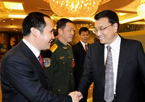 中共中央政治局常委，國(guó)務(wù)院副總理、黨組副書記李克強(qiáng)切會(huì)見(jiàn)董事長(zhǎng)徐頂峰
