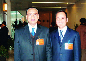 省人大主任孟富林接見(jiàn)省人大代表徐頂峰